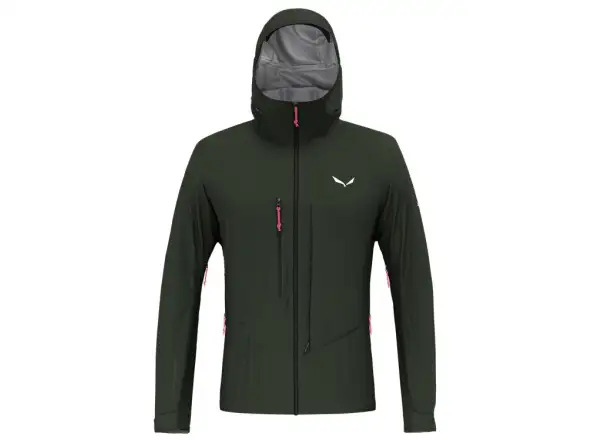 Salewa Sella 3L Powertex Herrenjacke Dark Olive