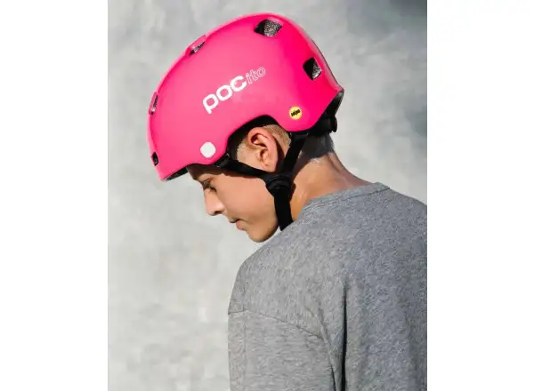 POC POCito Crane MIPS Kinderhelm Fluorescent Pink