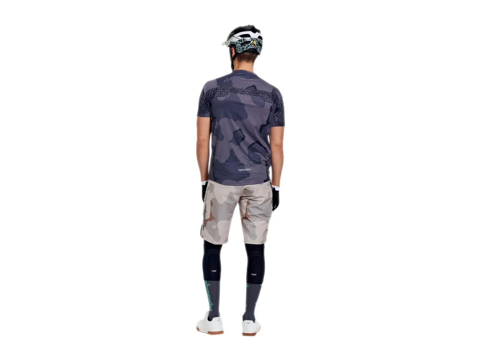 Troy Lee Designs Skyline Pro Herren-Trikot Kurzarm Flow Camo Carbon