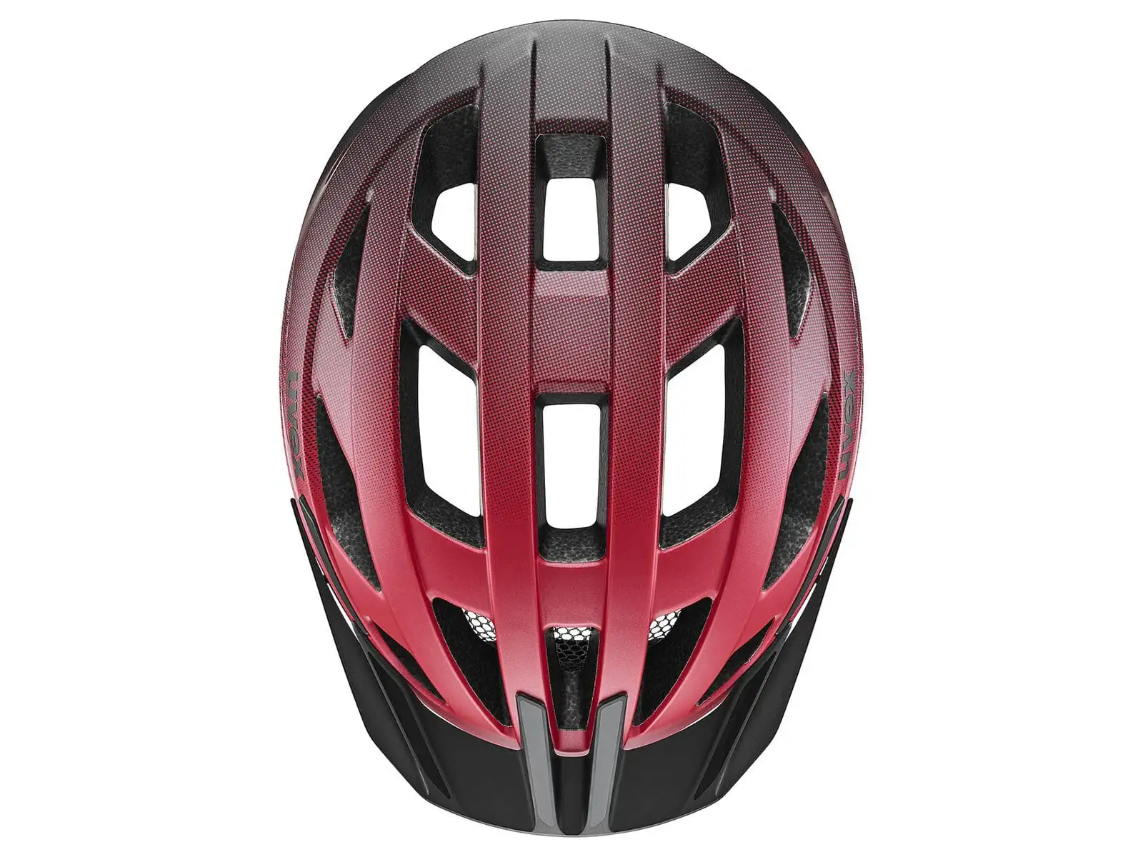 Uvex I-vo 2 Helm Red/Black Matt