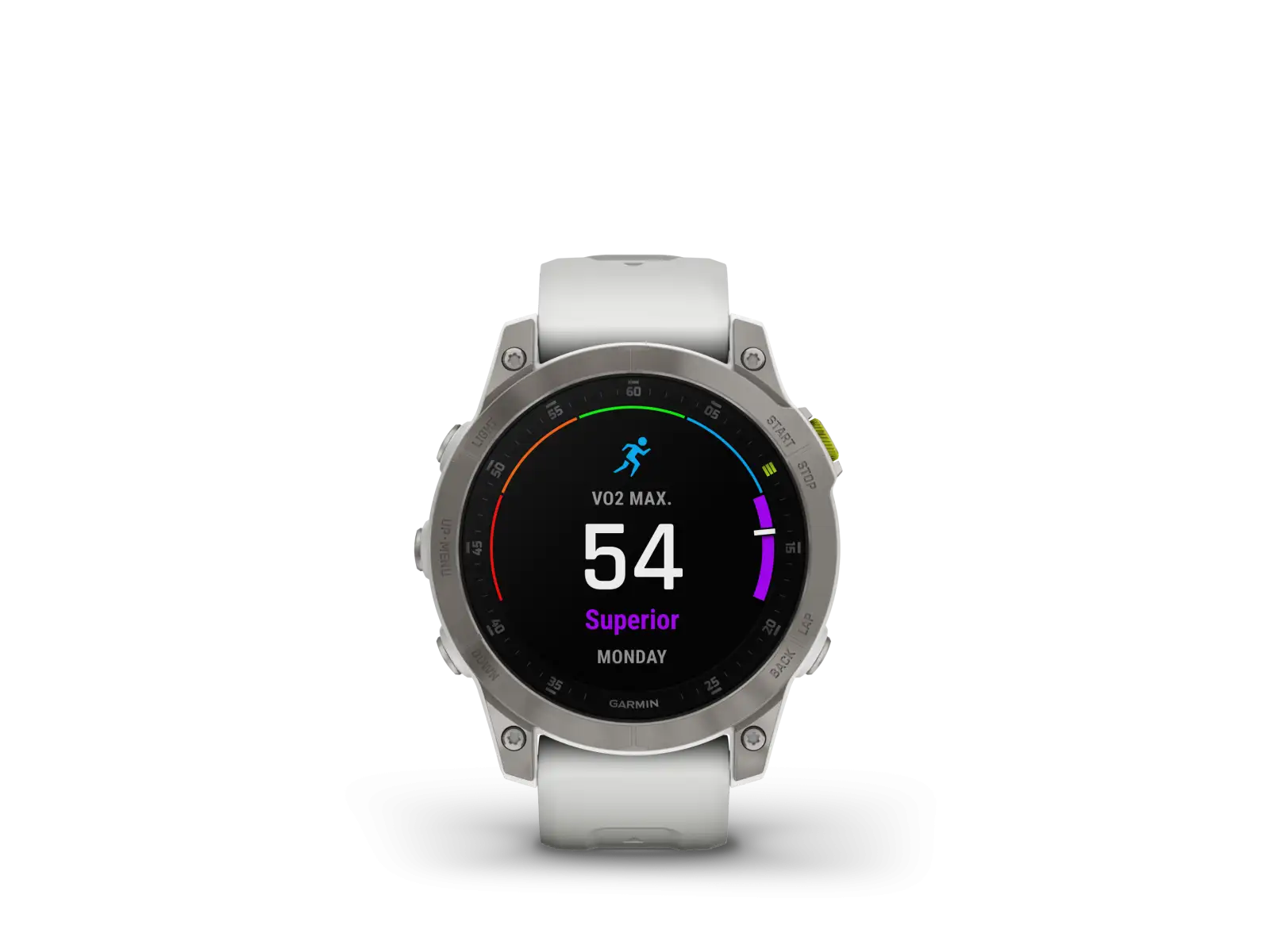 Garmin Epix Generation 2 Sapphire Edition Smartwatch Titanium/Weiß