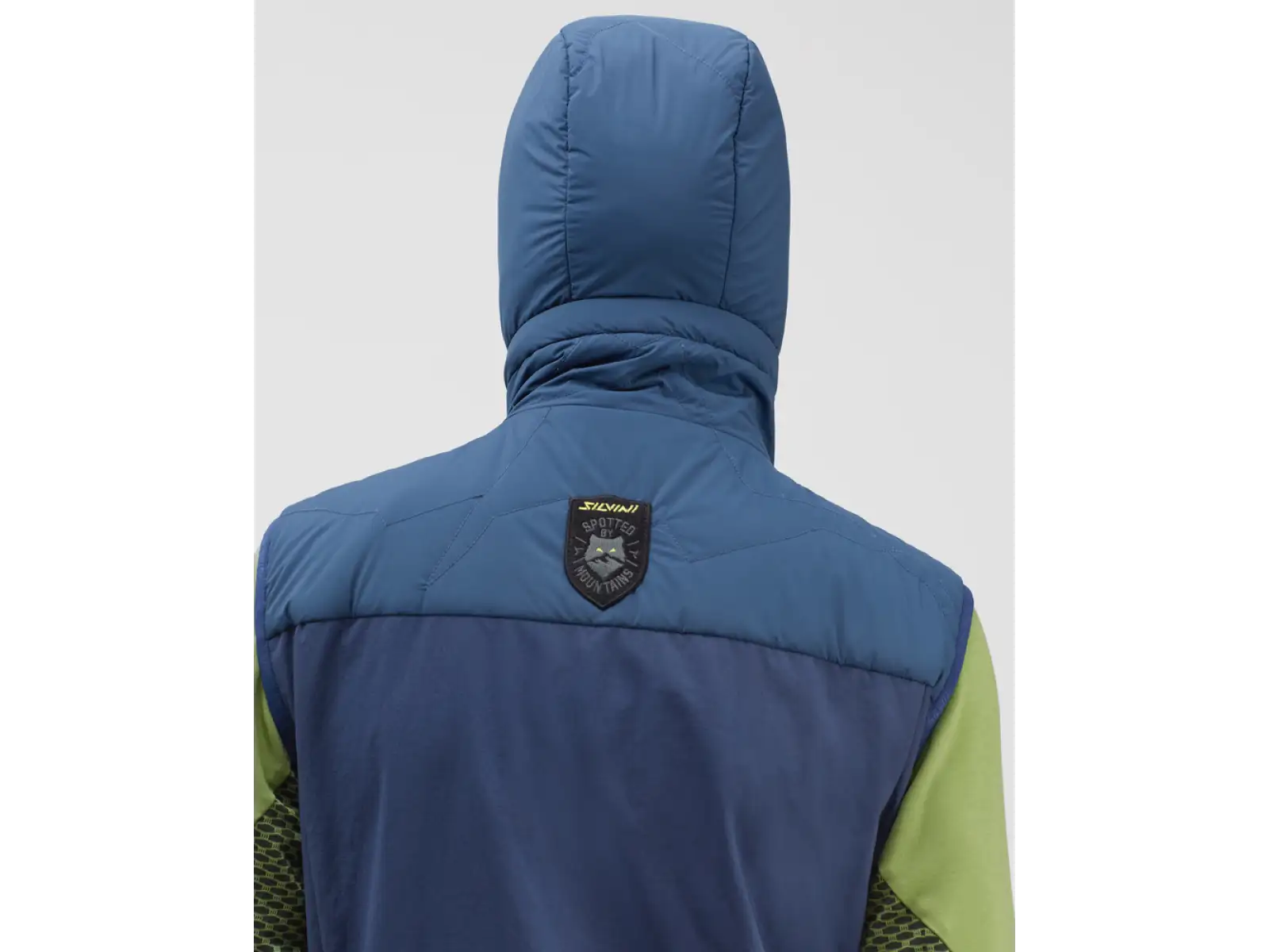 Silvini Polaro Herren-Skitourenweste Navy/Lime