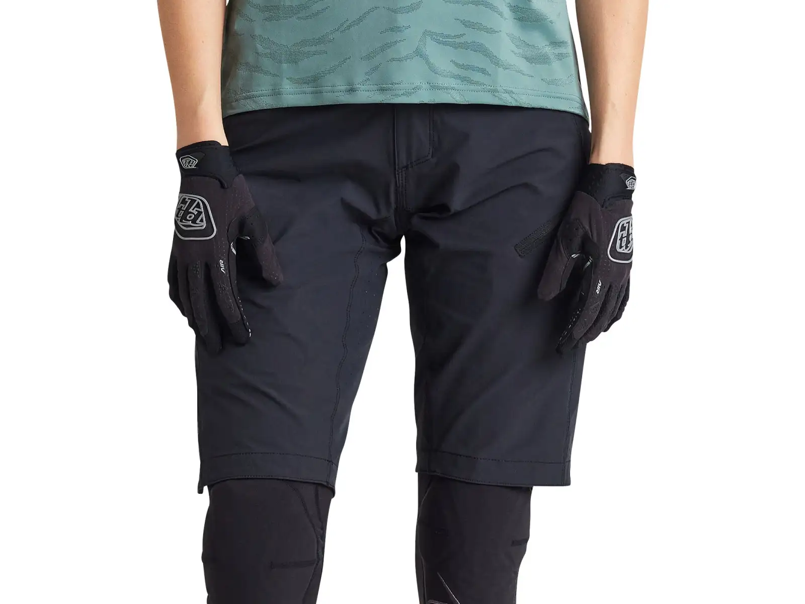 Troy Lee Designs Lilium Damen Shorts Solid Black