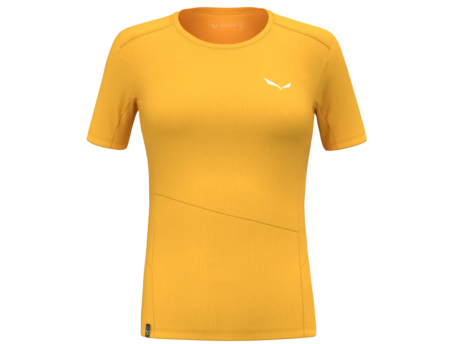 Salewa Puez Sporty Dry Damen T-Shirt mit kurzen Ärmeln Gold
