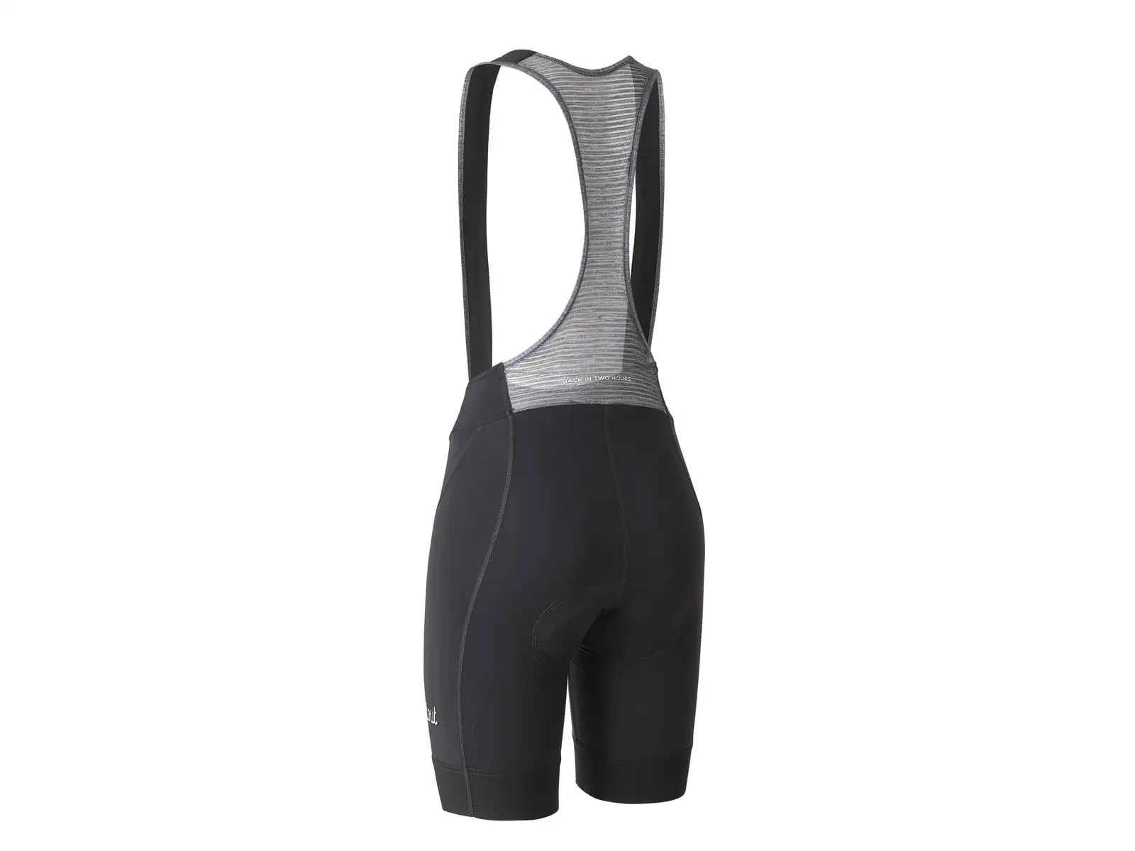 Dotout Cosmo Damen Shorts mit Polsterung und Latz Schwarz