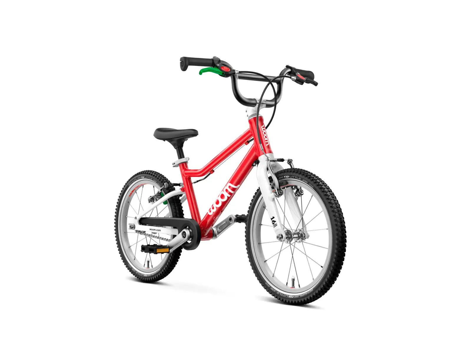 Woom GO 3 Red 16 Kinderfahrrad