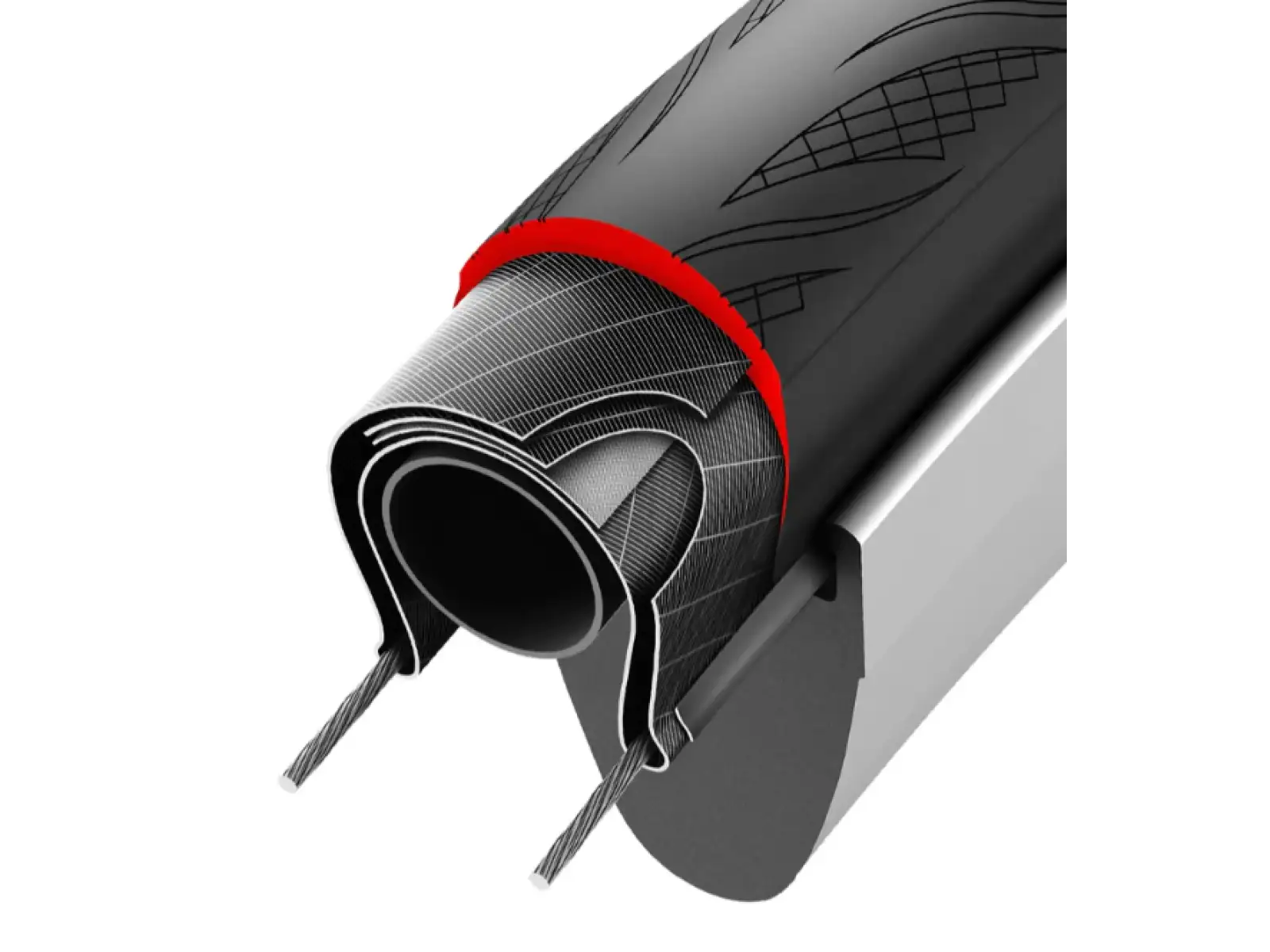 Vittoria Rubino V G2.0 28" Straßenreifen Kevlar schwarz