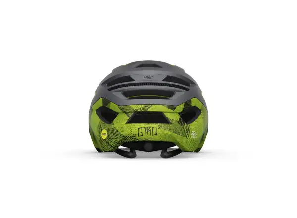 Giro Merit Spherical Helm Mat Metalic Black/Lime