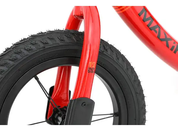 MAXÍK Evo Lite rot/orange Kinder-Laufrad