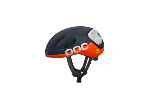 POC Amidal Rennradhelm Apatite Navy Matt/Fluo. Orange Matt/Hydrogen White Matt