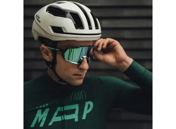 100% Korbin Sportbrille Matte Juniper/HiPER Mint Mirror Lens
