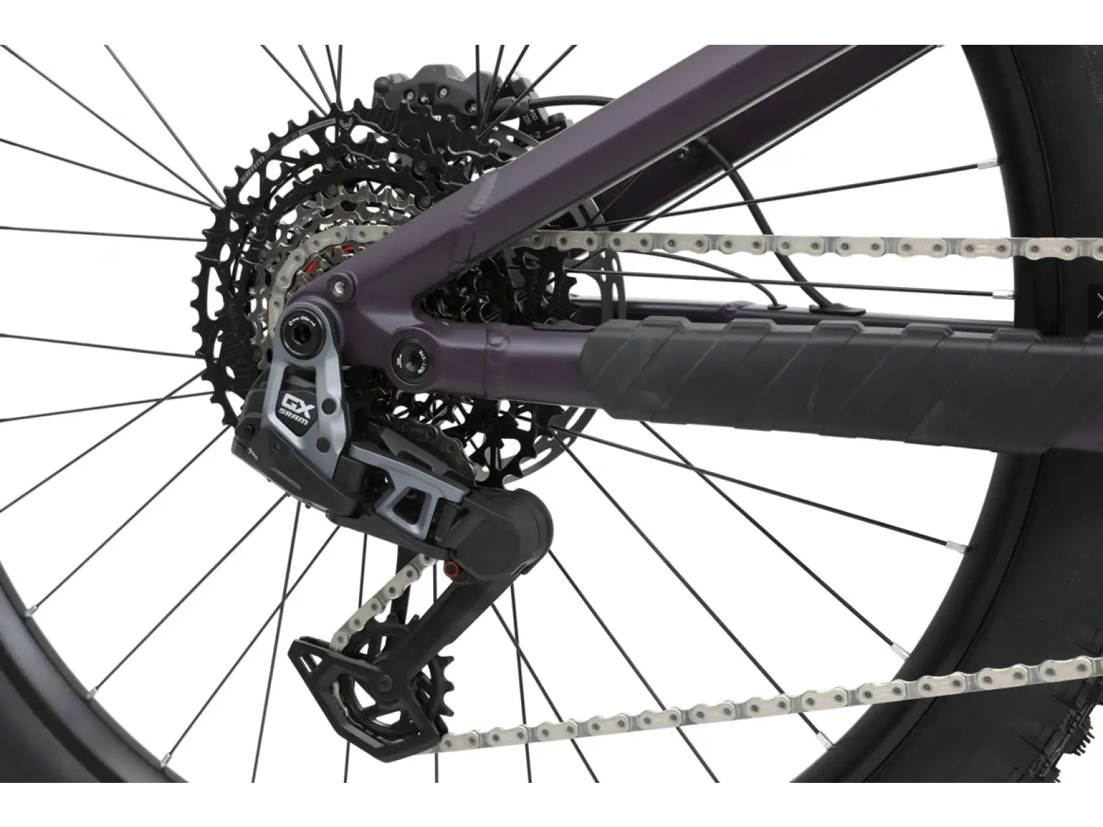 Apache Eagle 1 Avinox 800 Wh violett vollgefedertes E-Bike