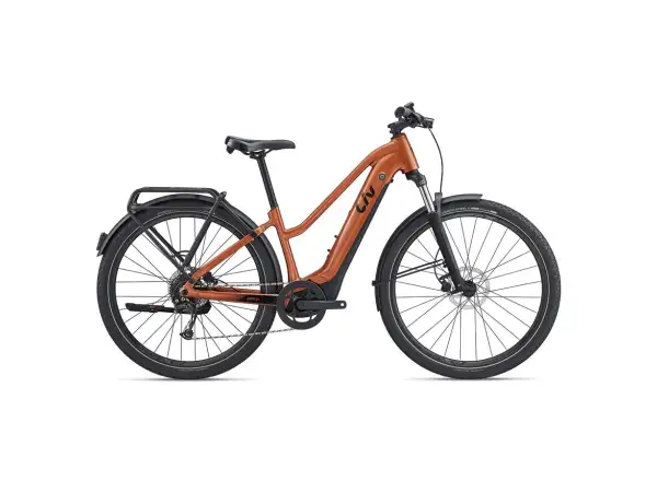 Liv Amiti E + 2 S Copper Coin Elektro-Trekkingrad