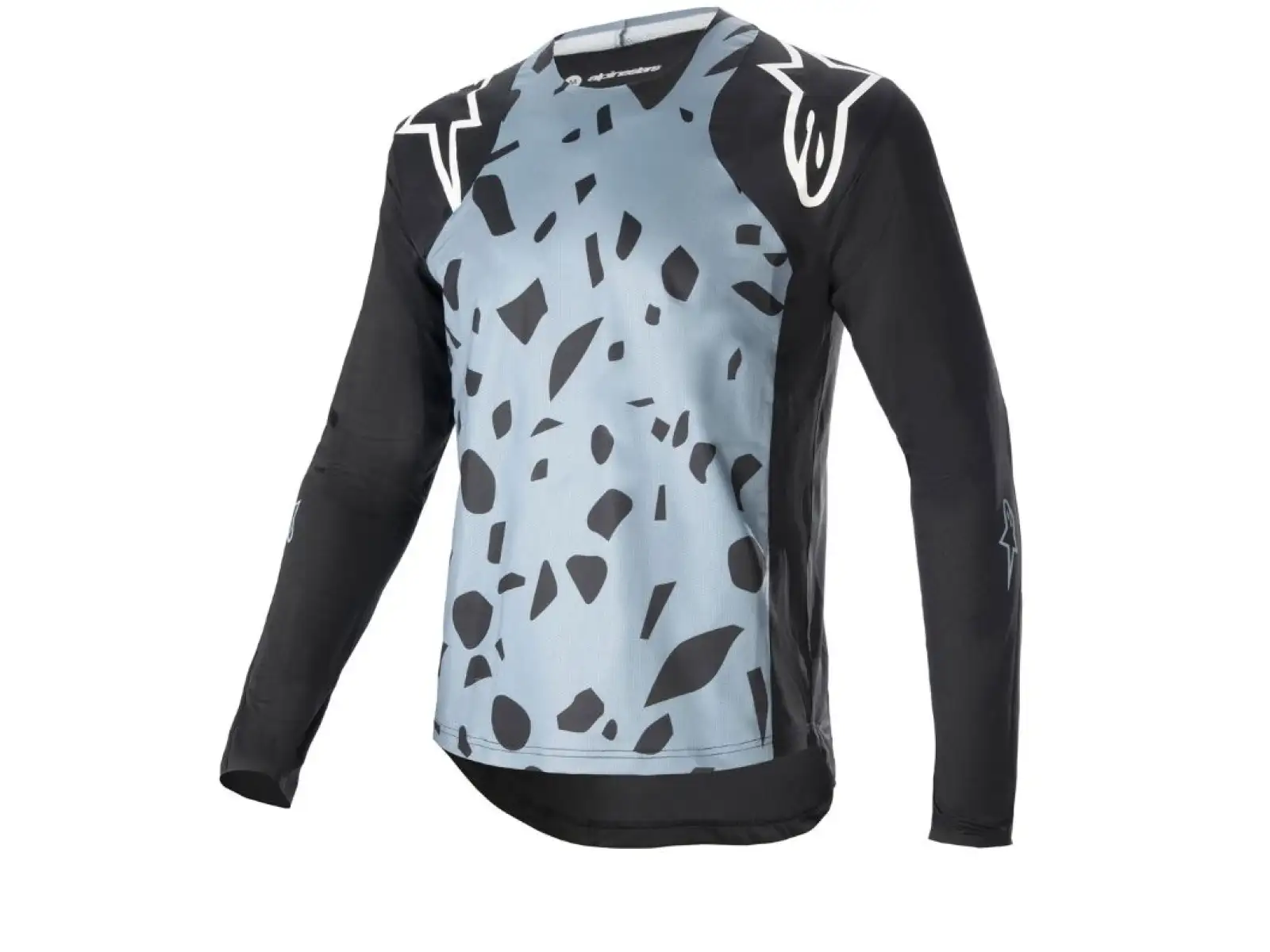 Alpinestars Techstar Envision Herren Langarm-Shirt Ash Blue.