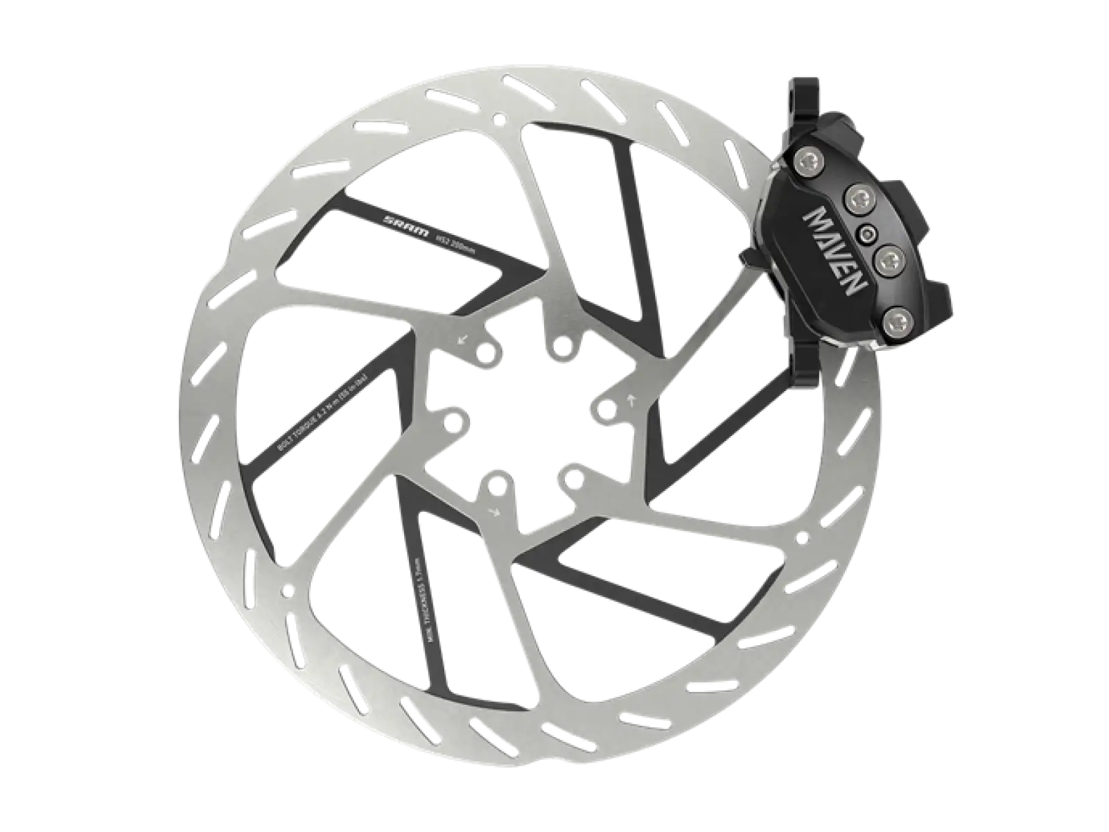 Sram Maven Silver Hintere Scheibenbremse 2000 mm