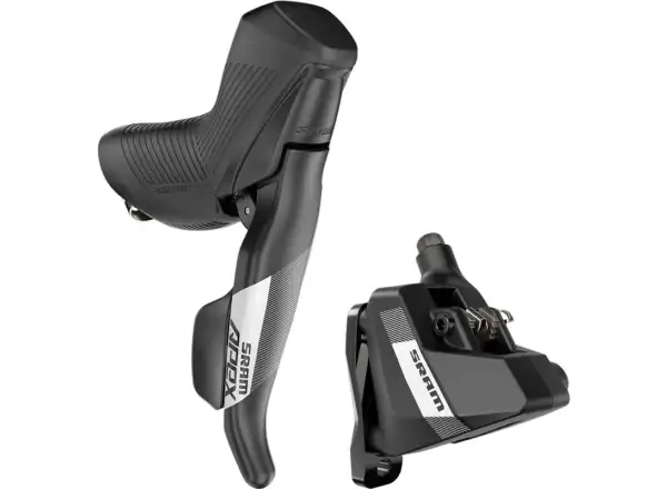 Sram Apex D1 Rechter Brems-/Schaltgriff & Flat Mount Bremssattel, 2000 mm Leitung