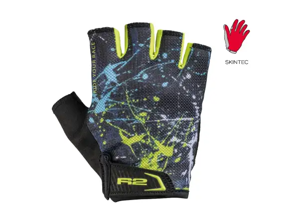 R2 Mistral Kinder-Fahrradhandschuhe gelb