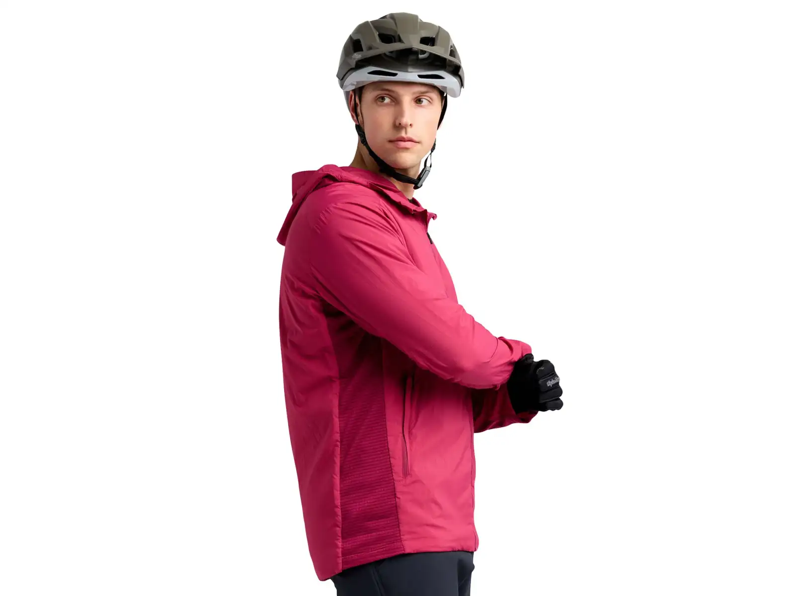 Troy Lee Designs Mathis Herrenjacke Mono Dark Berry