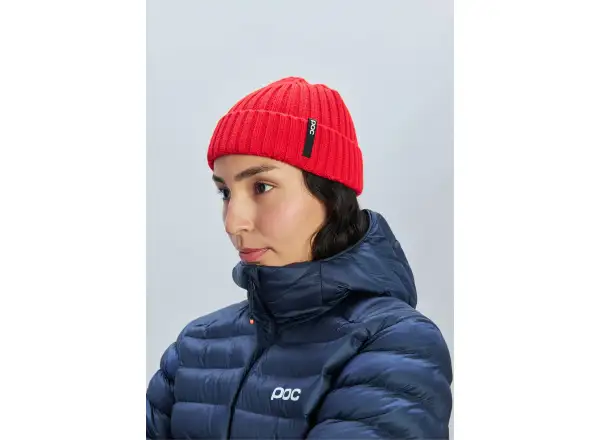 POC Beanie Short Mütze Prismane Red