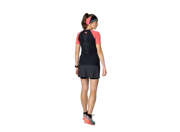Dynafit Ultra S-Tech Damen T-Shirt Kurzarm Black Out Cabana