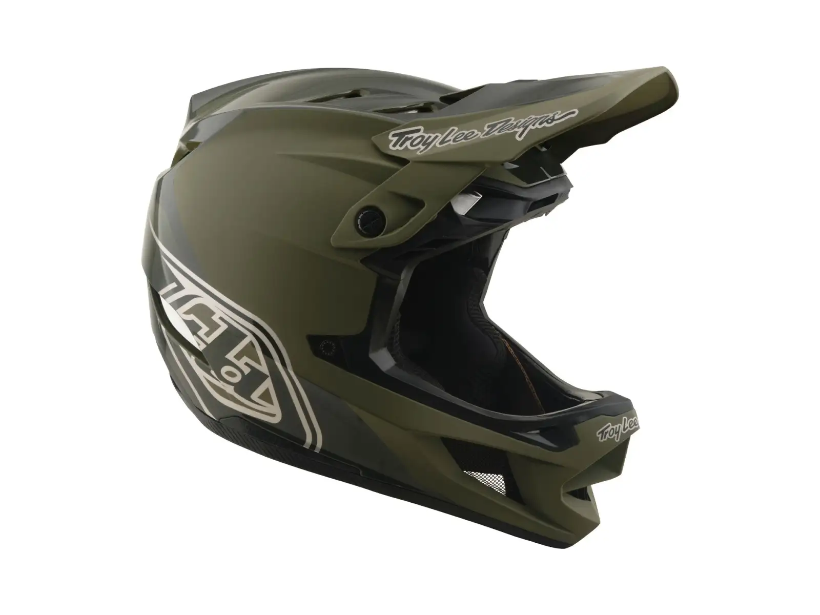 Troy Lee Designs D4 Polyacryte Mips Helm Shadow Beetle