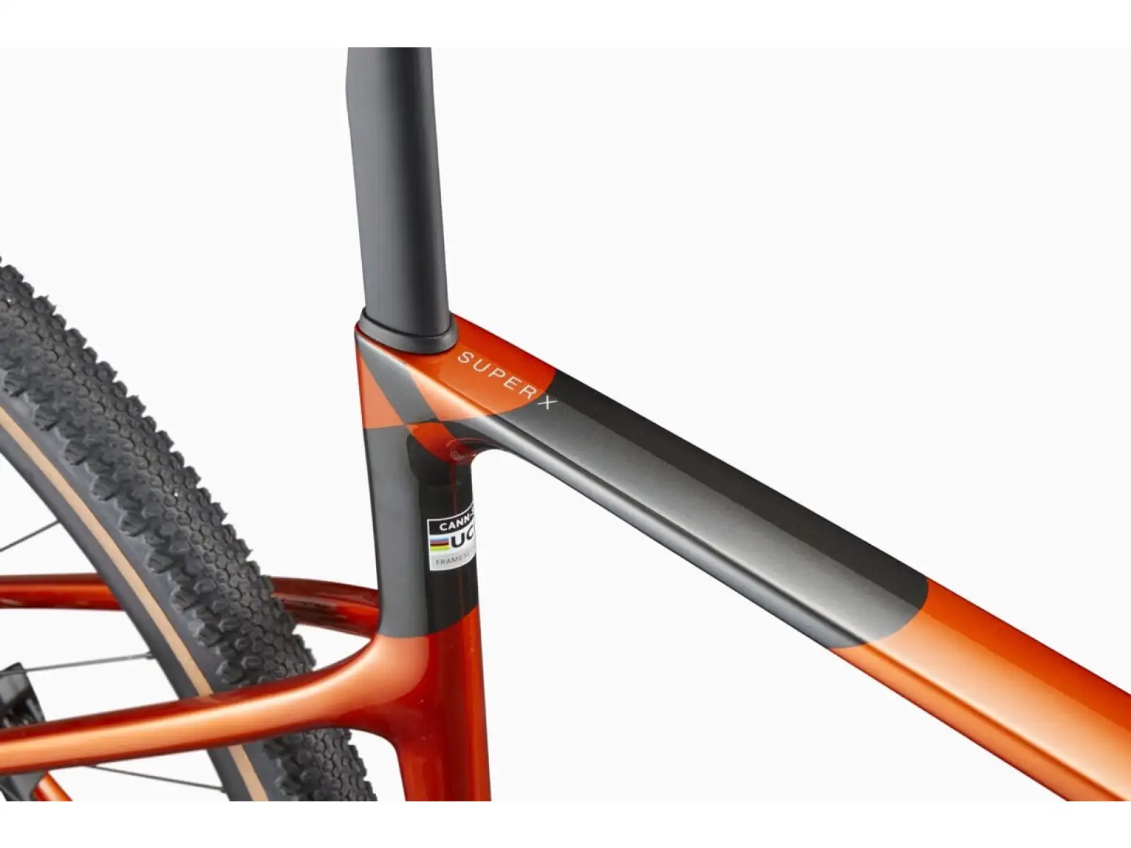Cannondale SuperX 4 AXS Gravelbike Flame Orange