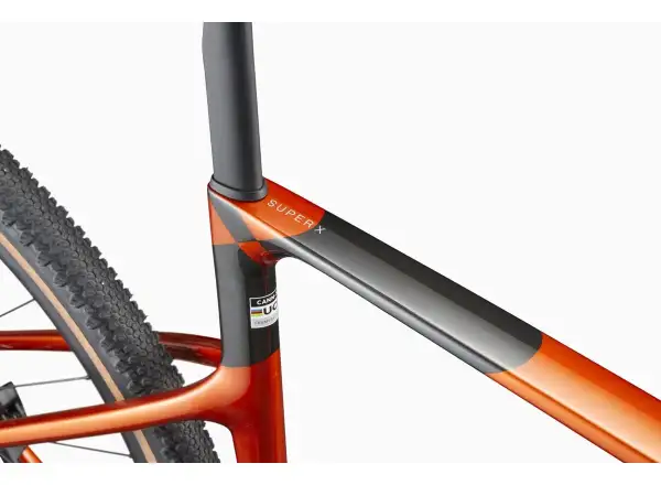 Cannondale SuperX 4 AXS Gravelbike Flame Orange
