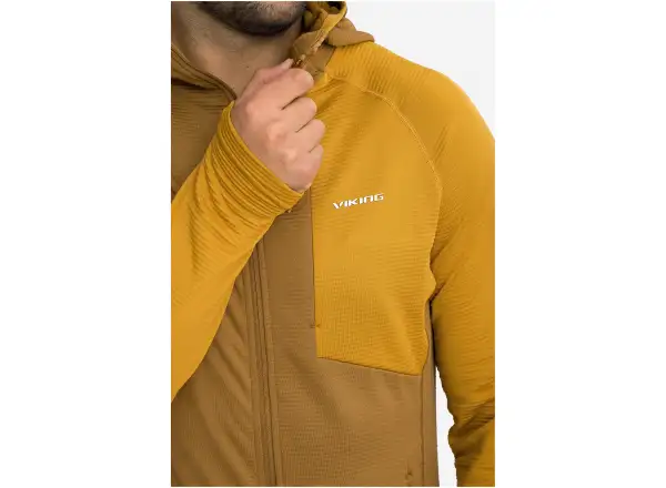 Viking Birger Herren-Sweatshirt Brown/Yellow