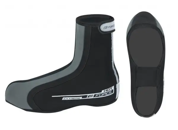 Force Hot Extreme sind schwarze Überschuhe für Radschuhe.