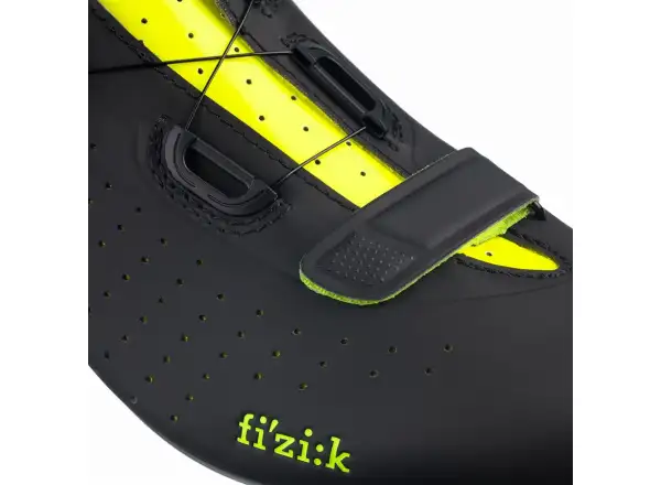 Fizik Overcurve R5 Rennrad Herrenschuhe Schwarz/Gelb Fluo