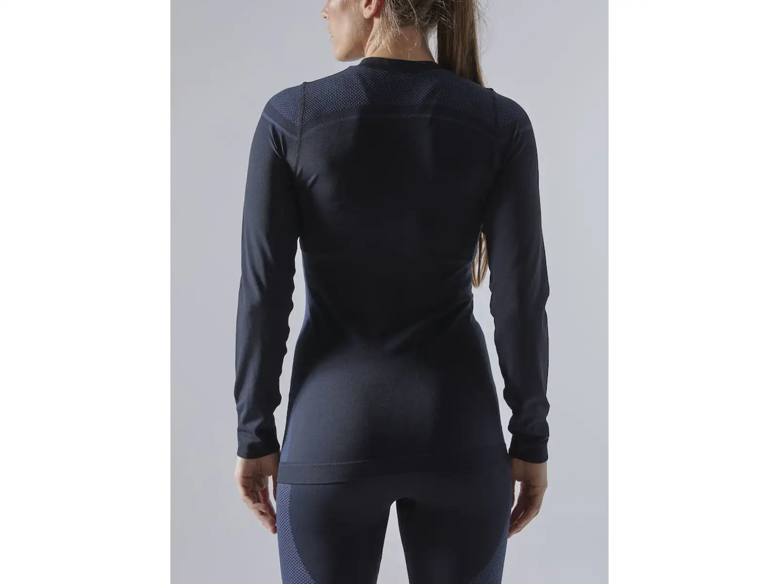 Craft Core Dry Fuseknit Damen-Set Langarmshirt+Hose Black