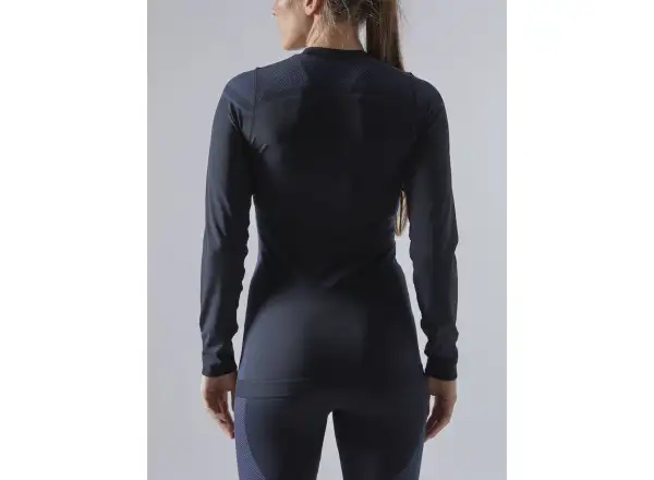 Craft Core Dry Fuseknit Damen-Set Langarmshirt+Hose Black