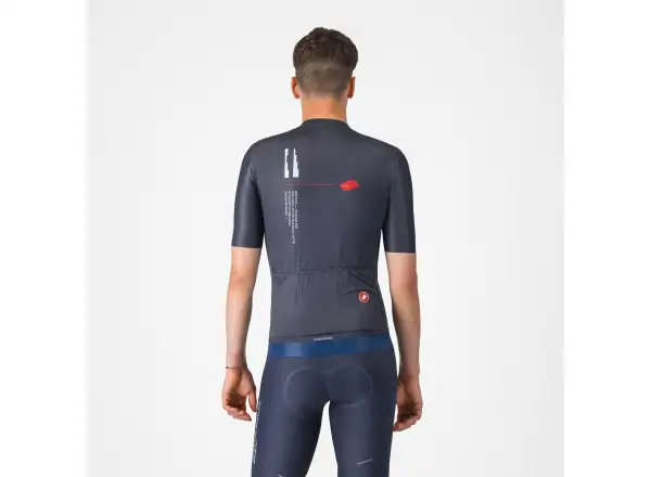 Castelli Espresso R-A/D Herrentrikot Twilight Blue