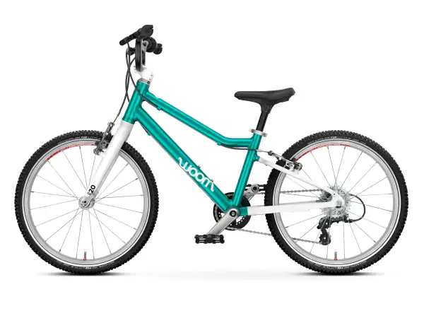 Woom GO 4 Metallic Turquoise 20 Kinderfahrrad
