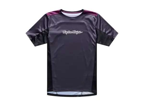 Troy Lee Designs Stage Herren-Trikot kurzarm Signature Carbon