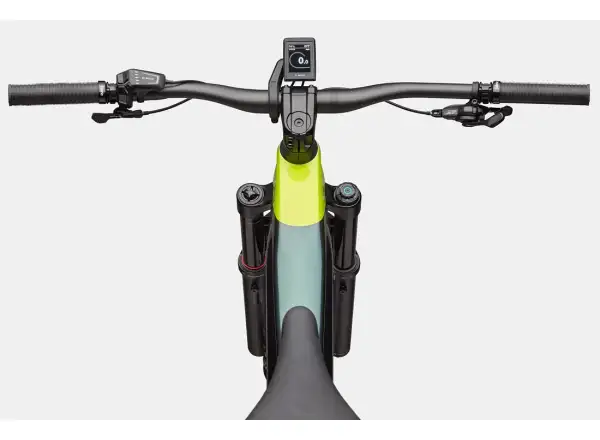 Cannondale Moterra Neo Carbon LT 1 vollgefedertes E-Bike Gunmetal Green