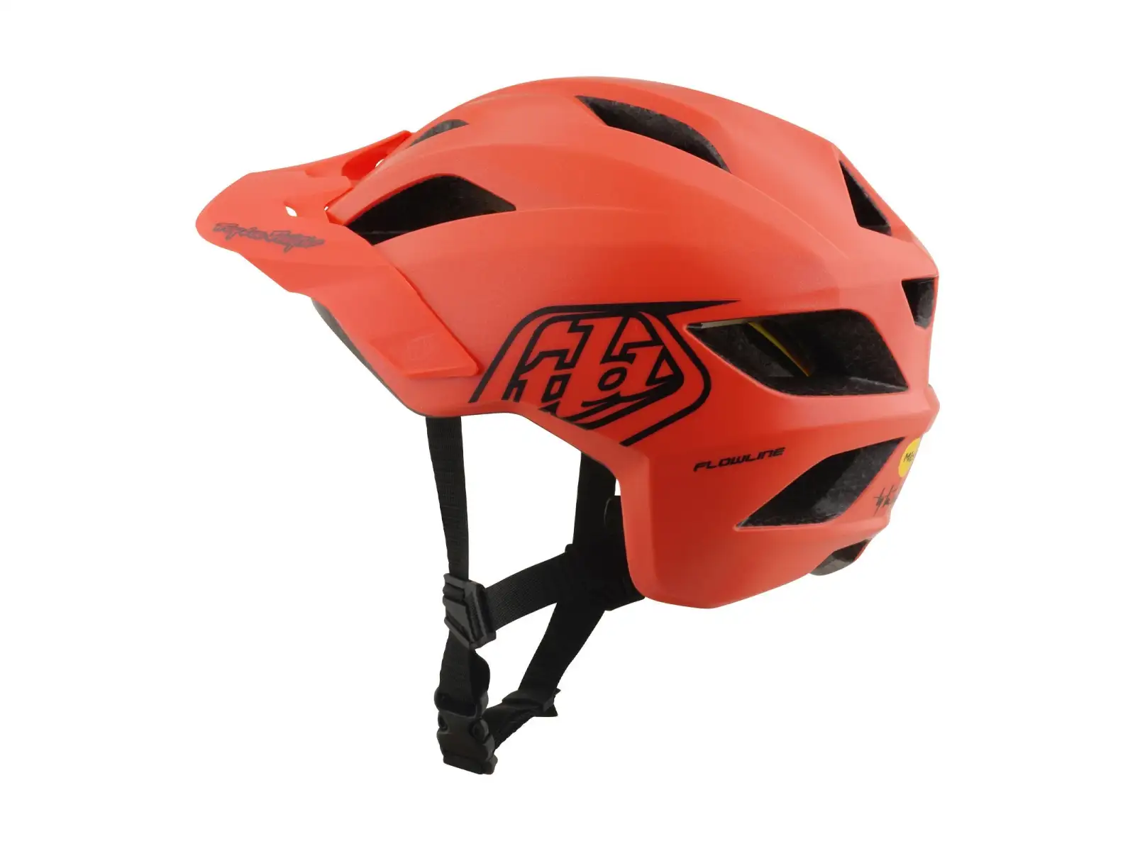 Troy Lee Designs Flowline Mips Kinderhelm Point Coral/Charcoal