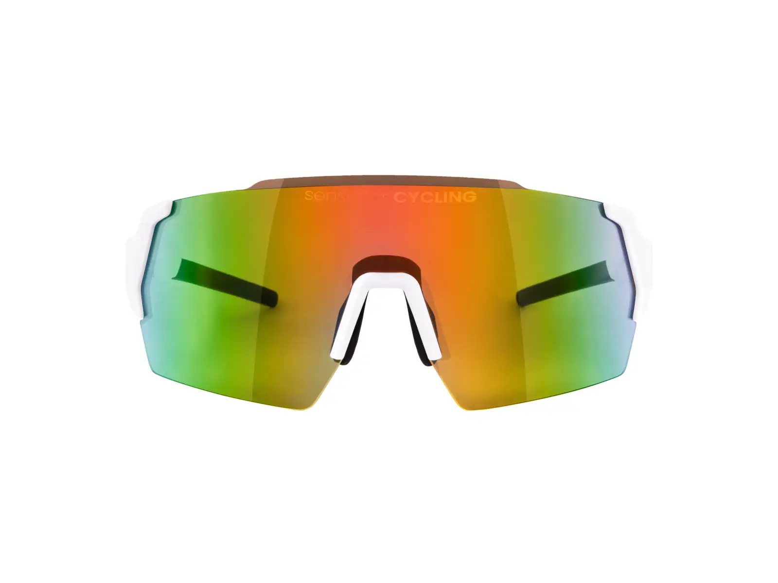 Force Electra Brille weiß/rot revo Glas