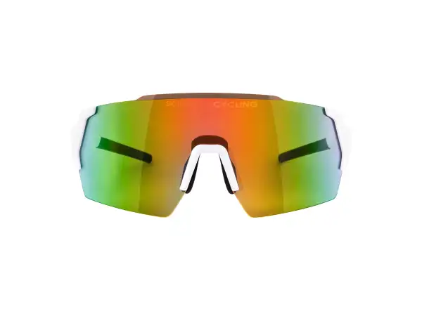 Force Electra Brille weiß/rot revo Glas