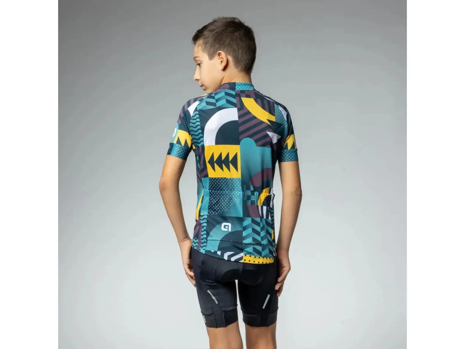 Kindertrikot Alé Kid Games Cocoa Brown