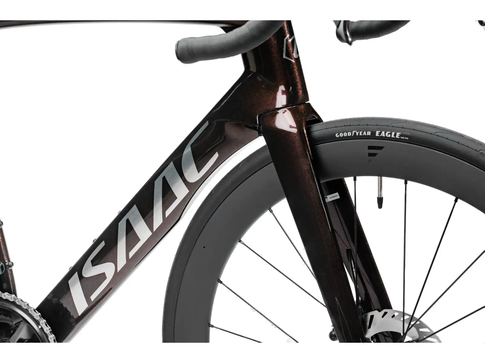 Isaac Meson DuraAce Di2 Rennrad Ruby Red