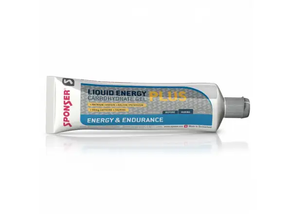 Sponser Liquid Energy Plus Energy-Gel mit Koffein neutral 70 g