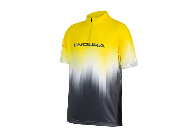Endura Xtract Kinder Kurzarmtrikot Hi-Viz gelb