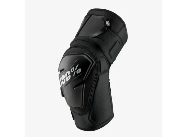 100% Fortis Knieprotektoren Schwarz