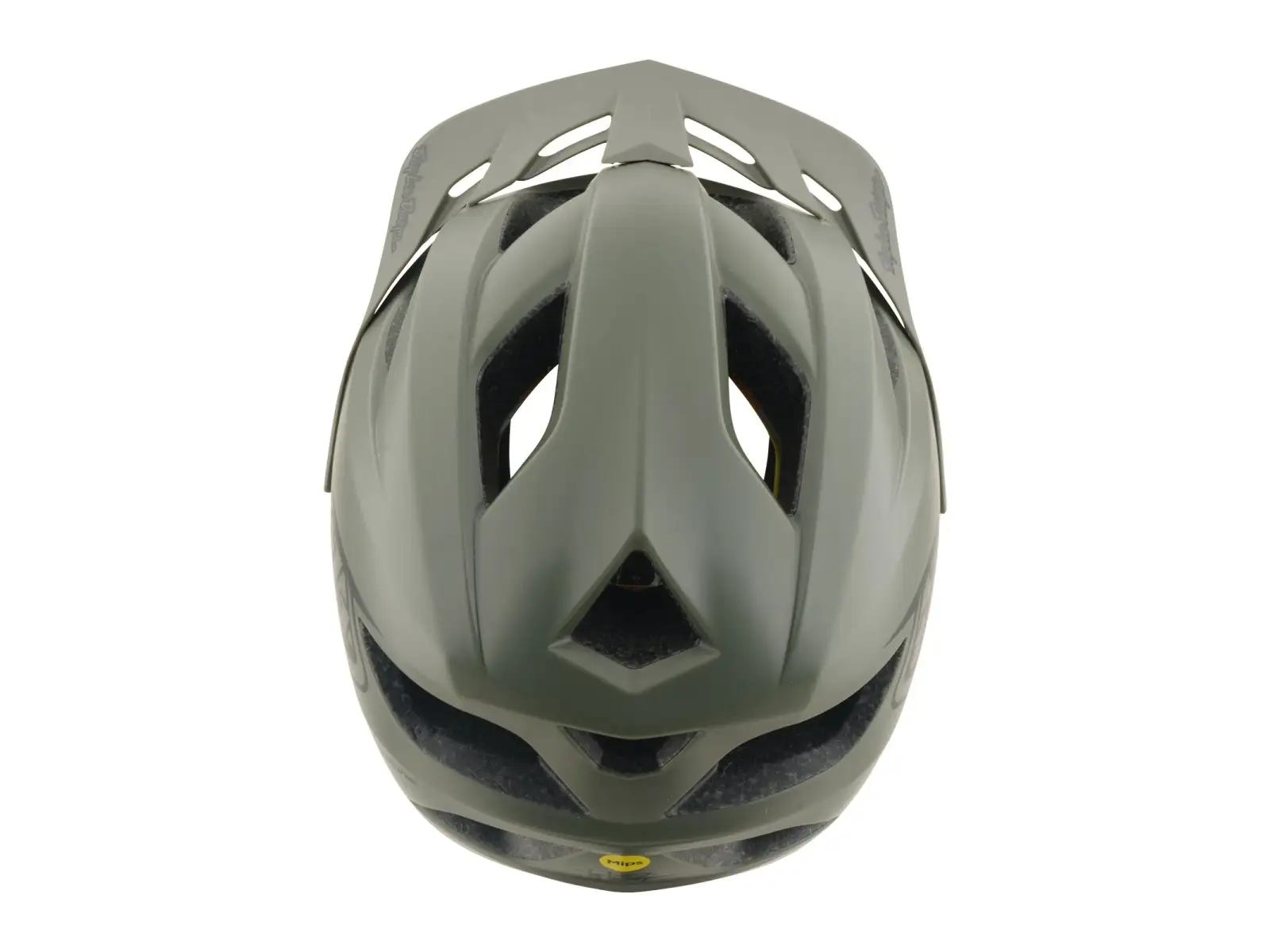 Troy Lee Designs Youth Flowline MIPS Kinderhelm Point Army/Phantom