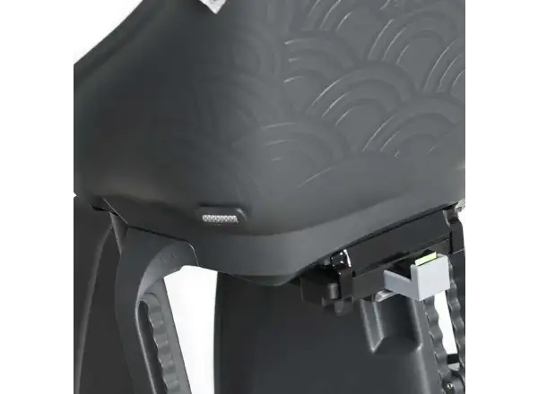 Urban Iki Ta-ke Fahrradsitz für MIK Gepäckträger Bincho Black/Bincho Black