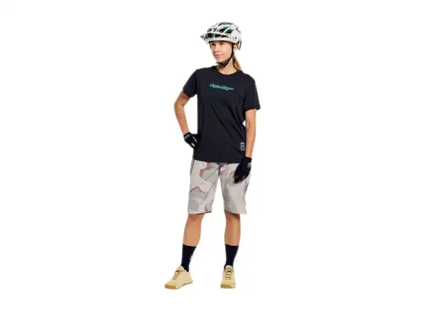 Troy Lee Designs Lilium Ride Damentrikot Kurzarm Signature Black