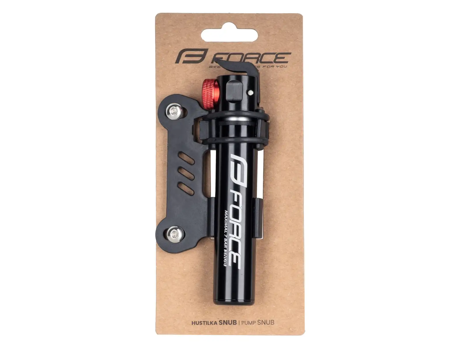 Force Snub Al Pumpe 12,5 cm schwarz
