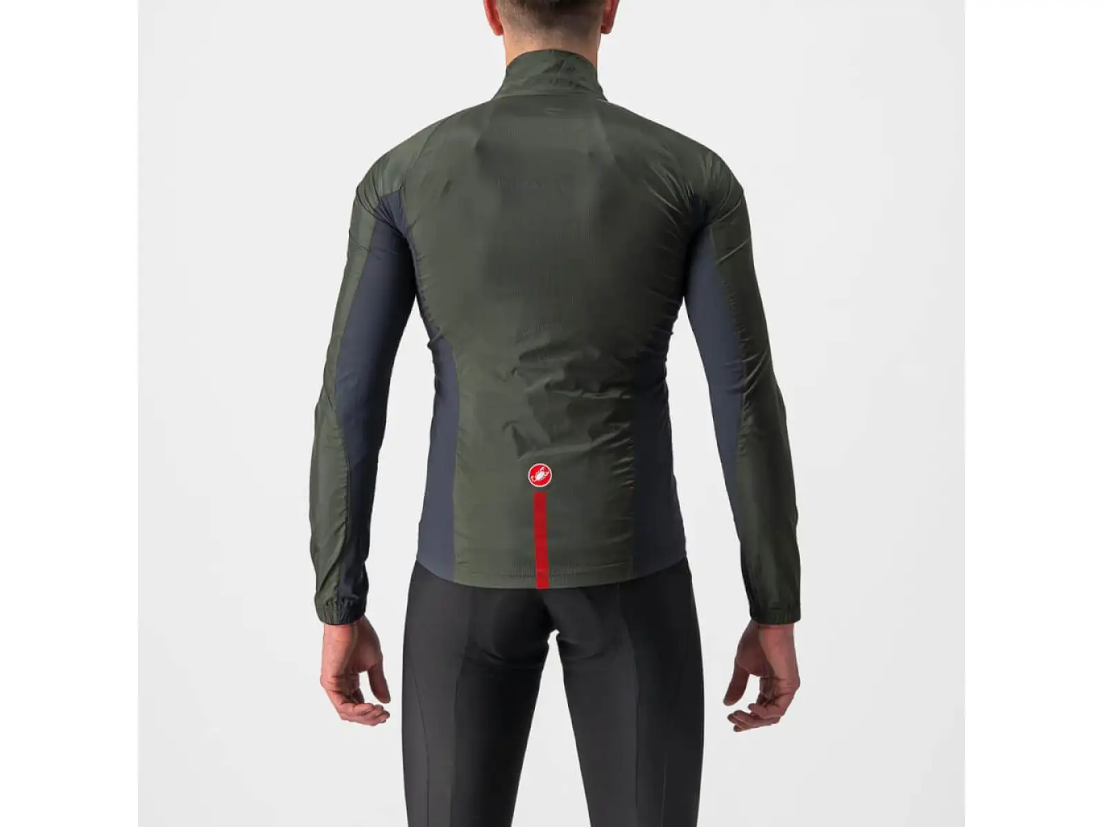 Castelli Squadra Stretch Herrenjacke military green/gray