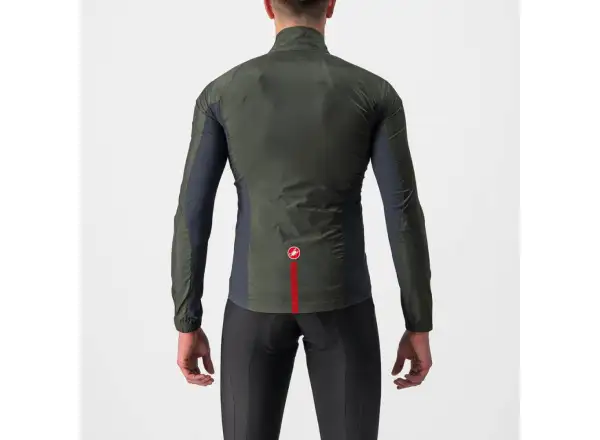 Castelli Squadra Stretch Herrenjacke military green/gray